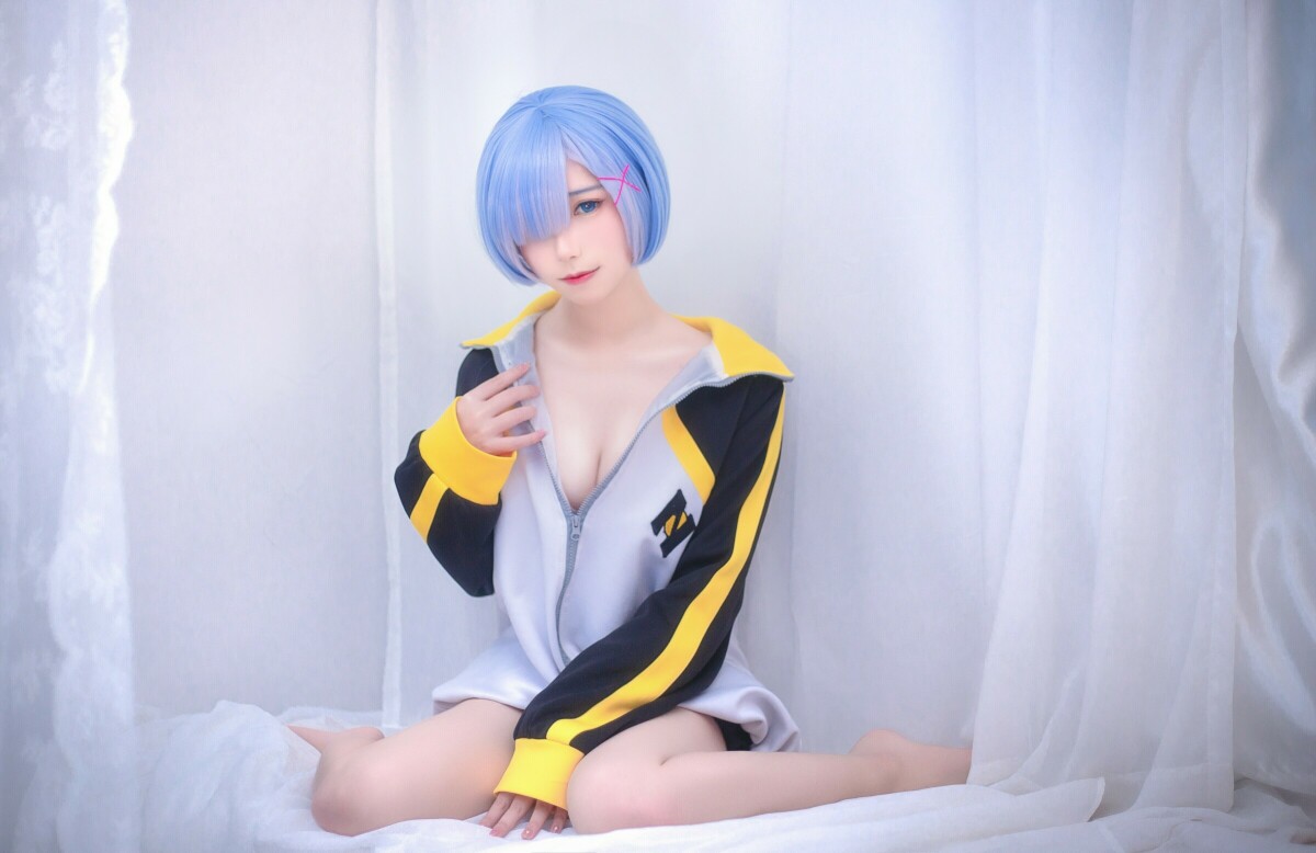 芋圆侑子 NO.004 蕾姆运动服[9P-28MB]