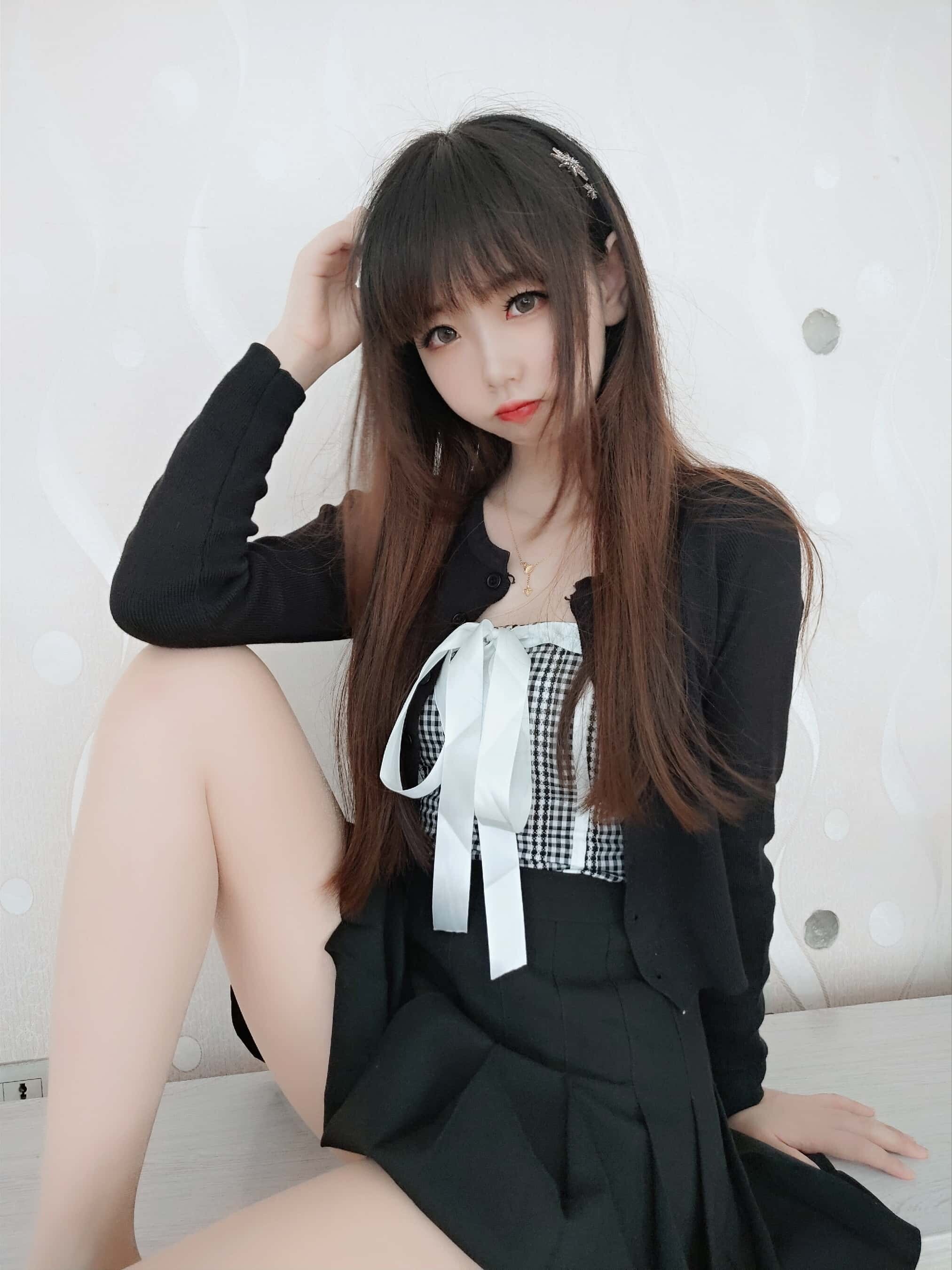 雪琪SAMA NO.038 肉丝连衣裙[34P4V-399MB]